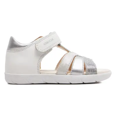 Sandály Geox B Sandal Alul Girl B451YC 085MA C0007 S Bílá