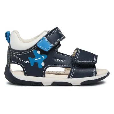 Sandály Geox B Sandal Tapuz Boy B150XB000BCC0693 Tmavomodrá