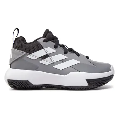 Basketbalové boty adidas Cross Em Up Select Mid Trainers Kids IF0828 Šedá