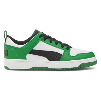 Sneakersy Puma REBOUND LAYUP LO SL JR 370490 24 Zelená