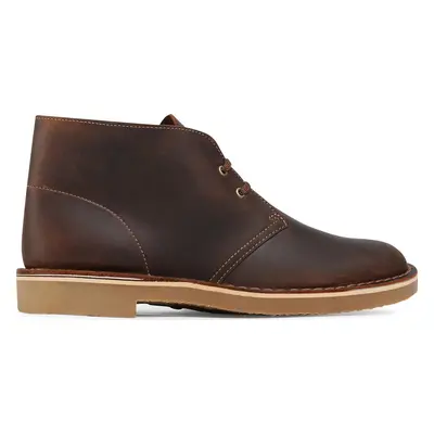 Kotníková obuv Clarks Bushacre 3 261535287 Hnědá