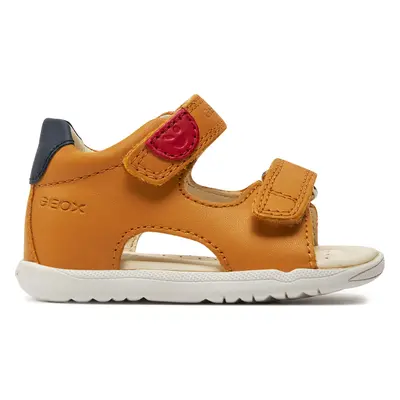 Sandály Geox B Sandal Macchia Boy B254VB 08554 C2P4E Žlutá