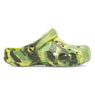 Nazouváky Crocs BAYA MARBLED CLOG 207016-738 Zelená