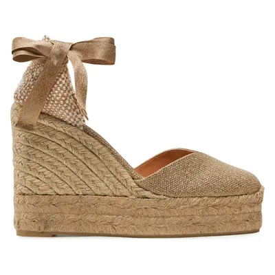 Espadrilky Castañer Chiara/8Ed/032 023196 Zlatá