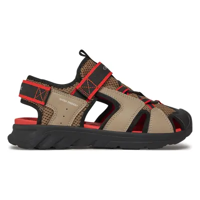 Sandály Geox J Sandal Airadyum Bo J45F1F 014ME C5051 D Béžová