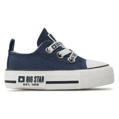 Plátěnky Big Star Shoes KK374050 Tmavomodrá