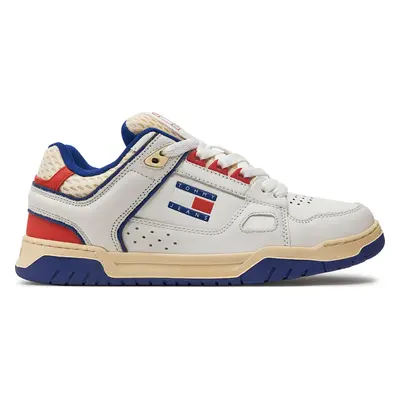 Sneakersy Tommy Jeans Tjm Skater Low EM0EM01214 Bílá