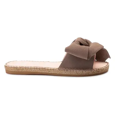 Espadrilky Manebi Sandals With Bow K 1.9 J0 Hnědá