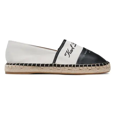 Espadrilky KARL LAGERFELD KL80123 Écru