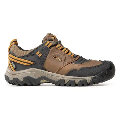 Trekingová obuv Keen Ridge Flex Wp M 1025667 Hnědá