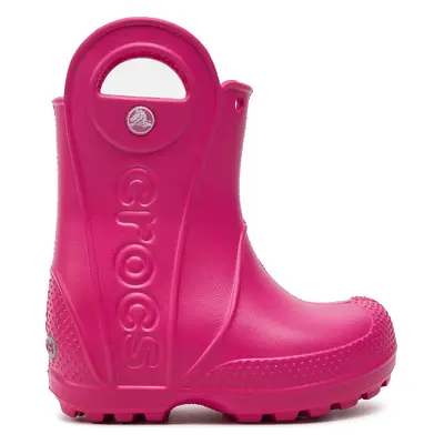 Holínky Crocs Handle It Rain Boot Kids 12803 Růžová