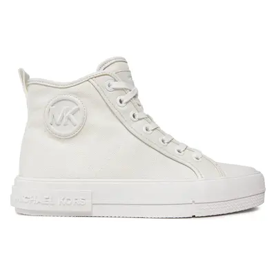 Plátěnky MICHAEL Michael Kors Evy High Top 43R4EYFS4D Bílá