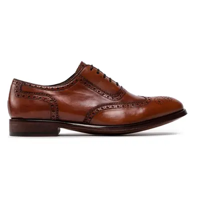 Polobotky Lord Premium Brogues 5501 Hnědá