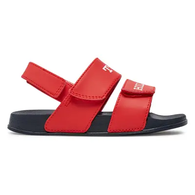 Sandály Tommy Hilfiger T1B2-33453-1172 S Červená