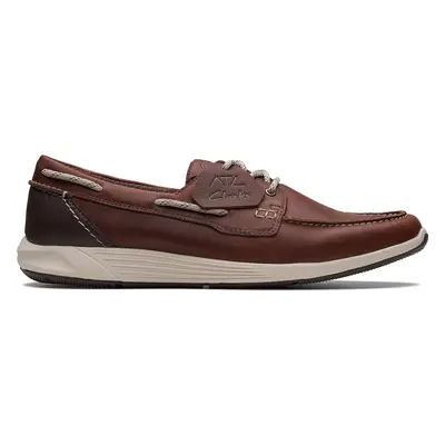 Polobotky Clarks ATL Sail Go 26170334 Hnědá