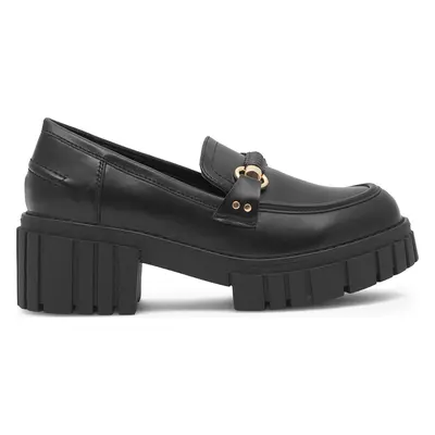 Loafersy DeeZee INGE WS5785-19 Černá