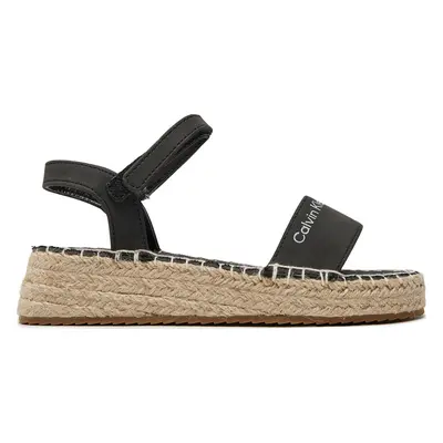 Espadrilky Calvin Klein Jeans V3A7-80839-1708999 M Černá