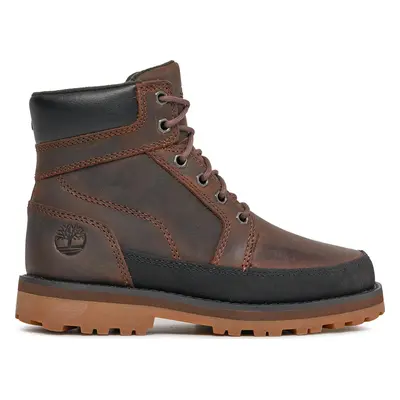 Turistická obuv Timberland Courma Kid Boot W/ Rand TB0A5XHN9311 Hnědá