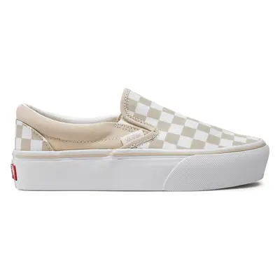 Tenisky Vans Ua Classic Slip-On Platform VN00018EJ921 Šedá