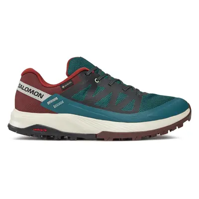 Trekingová obuv Salomon Outrise Gtx L47142100 Zelená