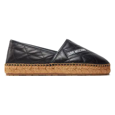 Espadrilky LOVE MOSCHINO JA10582G0IIE0000 Černá