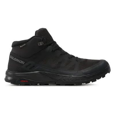 Trekingová obuv Salomon Outrise Mid Gtx L47143500 Černá