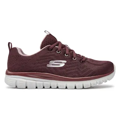 Sneakersy Skechers Get Connected 12615/WINE Bordó