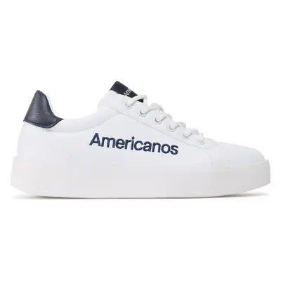 Sneakersy Americanos WPRS-20210506 Bílá