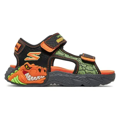 Sandály Skechers Creature-Splash- 400614L/BKOR Černá