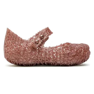 Polobotky Melissa Mini Melissa Campana Papel Bb 32995 Růžová