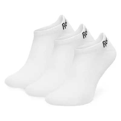 Sada 3 párů nízkých ponožek unisex Reebok R0356P-SS24 (3-pack) Bílá