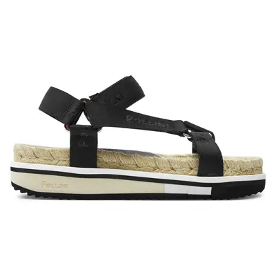 Espadrilky Pollini SA16655G0ITV0000 Černá