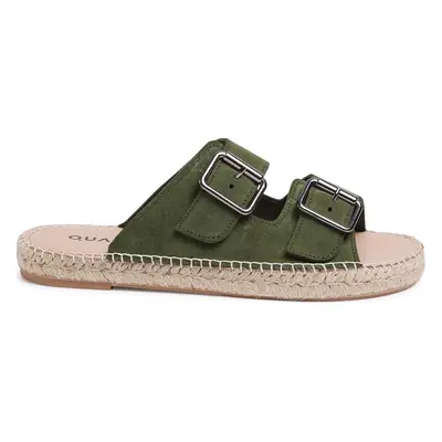 Espadrilky QUAZI QZ-63-04-000623 Zelená