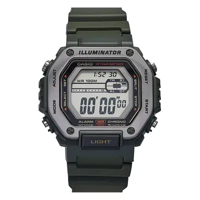 Hodinky Casio Digital MWD-110H-3AVEF Zelená