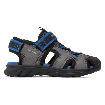 Sandály Geox J Sandal Airadyum Bo J45F1F 014ME C0069 M Šedá