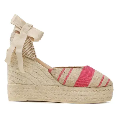 Espadrilky Manebi Wedge Espadrilles G 4.5 Wv Béžová