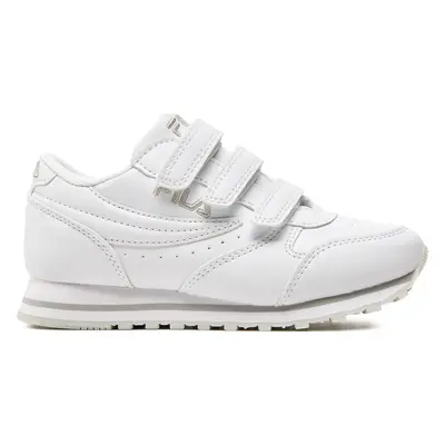 Sneakersy Fila Orbit Velcro Kids 1010785 Bílá