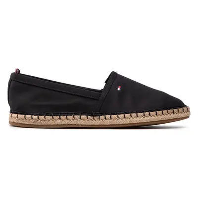 Espadrilky Tommy Hilfiger Basic Flat FW0FW06497 Černá