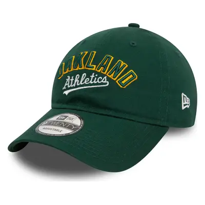 Kšiltovka New Era Mlb Wordmark 920 Athletics 60503513 Zelená