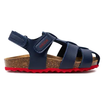 Sandály Geox B Sandal Chalki Boy B452QA 000BC C0735 S Tmavomodrá