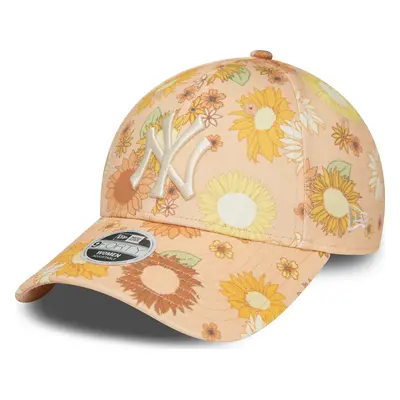 Kšiltovka New Era Wmns Floral Aop 940 Nyy 60435003 Oranžová