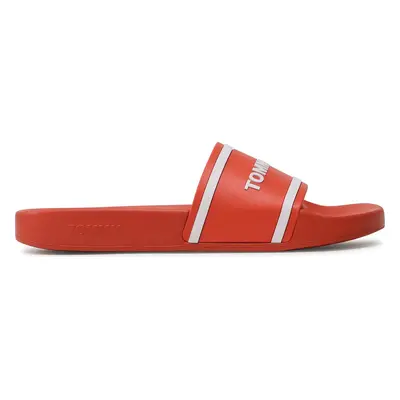 Nazouváky Tommy Jeans Tjm Pool Slide EM0EM01229 Oranžová