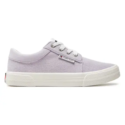 Tenisky Tommy Jeans Tjw Vulc Skate Derby EN0EN02494 Fialová