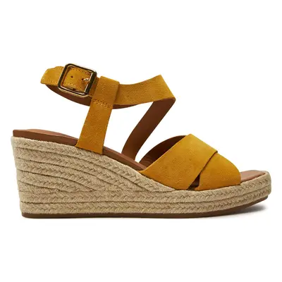 Espadrilky Geox D Panarea D45UYD 00022 C2000 Žlutá