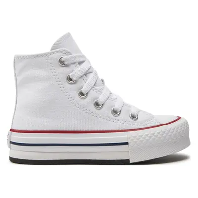 Plátěnky Converse Chuck Taylor All Star Eva Lift Canvas Platform 372860C Bílá