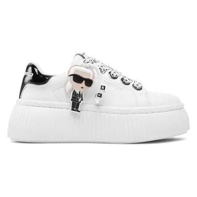 Sneakersy KARL LAGERFELD KL42376N Bílá