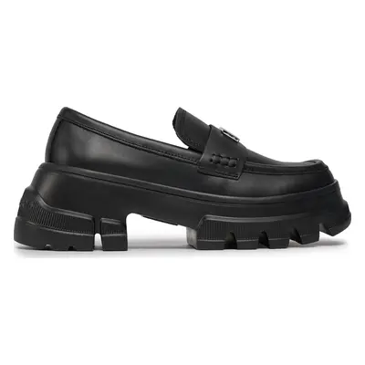 Loafersy Tommy Jeans Tjw Chunky Loafer EN0EN02504 Černá