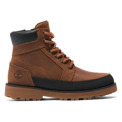 Turistická obuv Timberland Courma Kid Boot W/ Rand TB0A5XJ9F131 Hnědá