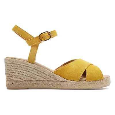 Espadrilky Geox D Gelsa Low D45NGC 00022 C2000 Žlutá