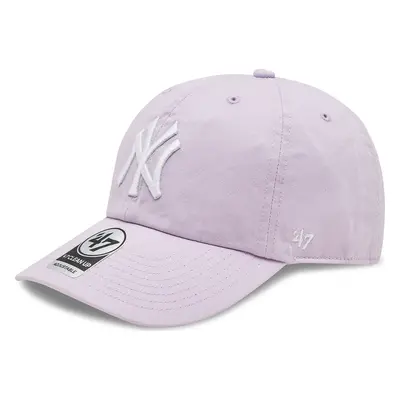 Kšiltovka 47 Brand Mlb New York Yankees '47 Clean Up W/ No Loop Label B-NLRGW17GWS-YX Fialová